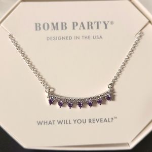 .925 Solid Sterling Silver - Bomb Party- The Lillith Necklace